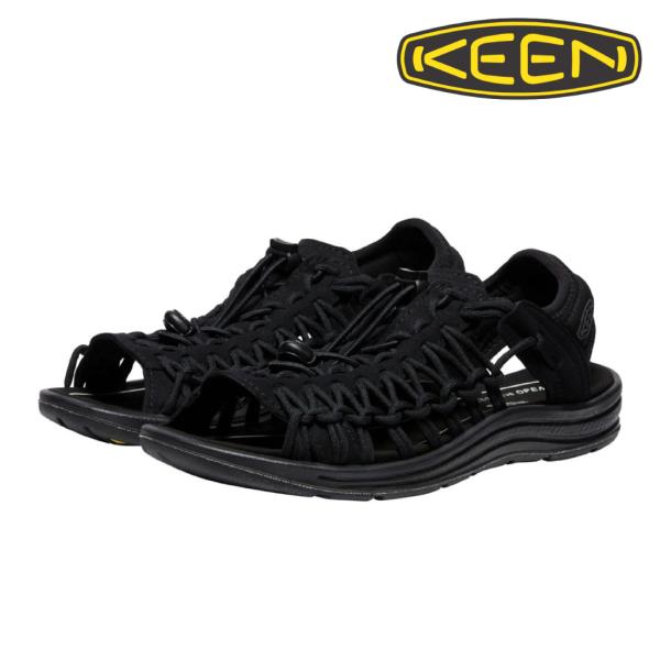 美品！KEEN ユニーク　黒　23.5㎝ ユニーク(KEEN) キーン KEEN ユニーク レディース サンダル