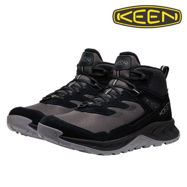 KEEN 防水ハイカットブーツ ブラック KEEN（キーン） メンズ スニーカー ハイトレイル ミッド ポーラー