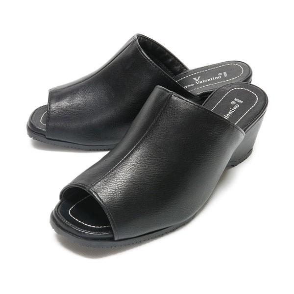 オフィスサンダル レディース サンダル 黒 美脚 おしゃれ 厚底 ブラック 仕事用 室内履き ロメオバレンチノ ウェッジソール 軽量 S M L Ll Sg 1732 フットプレイス 通販 Yahoo ショッピング