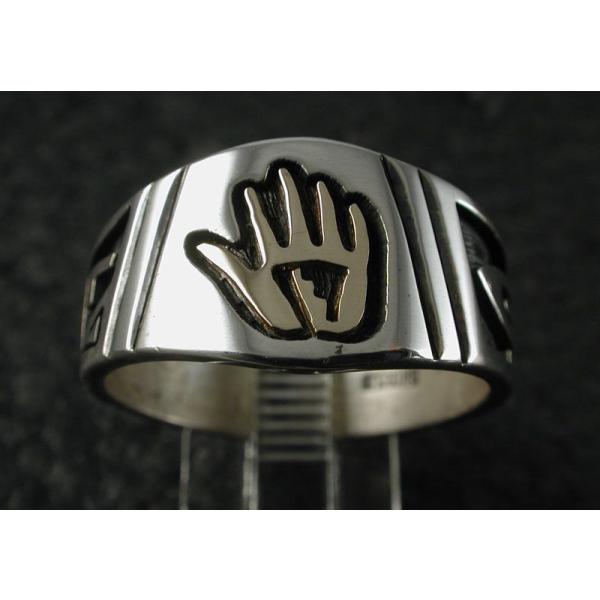 インディアンジュエリー ホピ リング Milson Taylor サイズ24.5