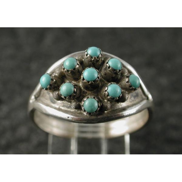 シルバーアクセサリー　リング　インディアンジュエリー シルバーアクセサリー リング インディアンジュエリー ズニ サイズ15