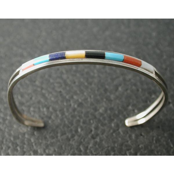 シルバーアクセサリー バングル インディアンジュエリー ズニ