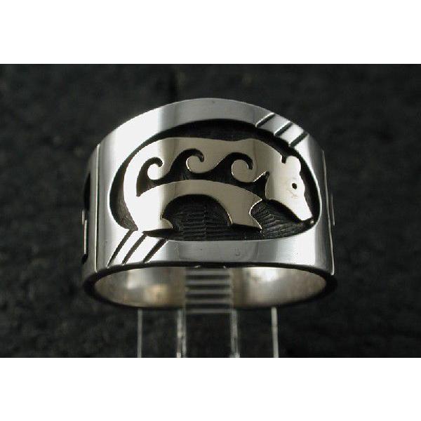 インディアンジュエリー ホピ リング サイズ23.5 : ギャラリーセドナ