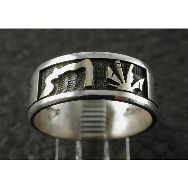 インディアンジュエリー ホピ リング Art Batala サイズ22