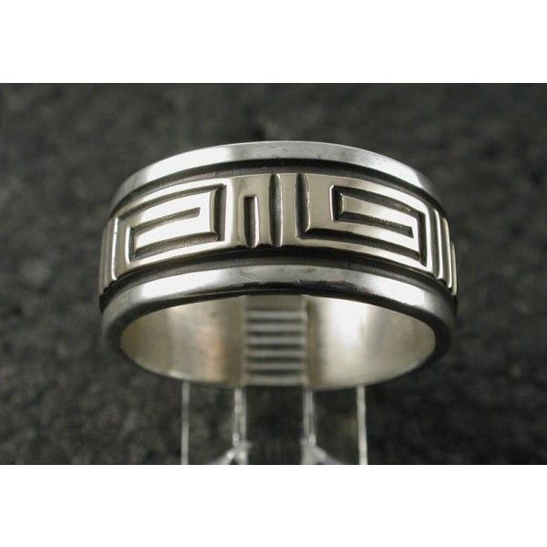ナバホ　インディアンジュエリー　シルバーリング 楽天市場】インディアンジュエリー ナバホ NAVAJO SILVER RING