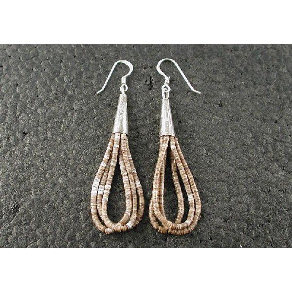 インディアンジュエリー サントドミンゴ ピアス Paul & Jessie Rosetta 