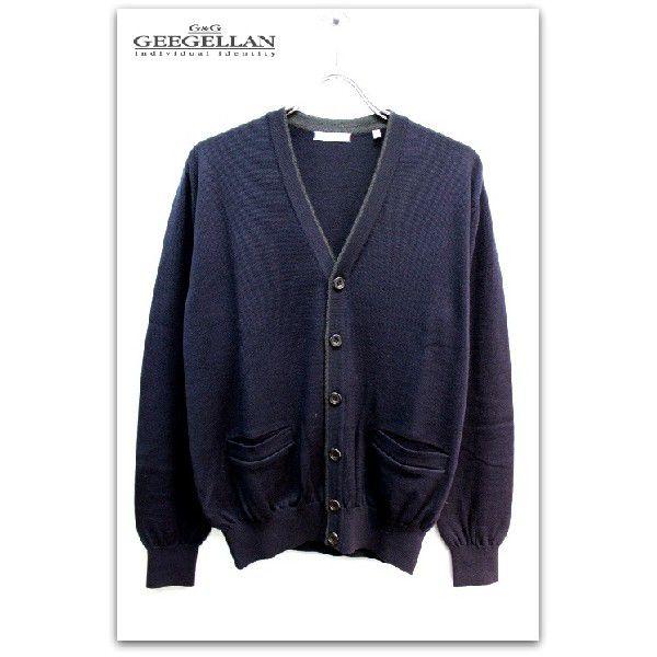 【新品未使用品】ジーゲラン　カーディガン　ニットセーター　セーター　ニット GEEGELLAN(ジーゲラン) ニット カーディガン セーター ネイビー