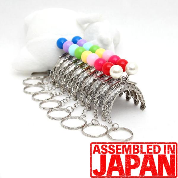 ハンドメイド　ガマ口5点 MY mama がま口 口金 ポーチ コインケース ポシェット 財布 金具