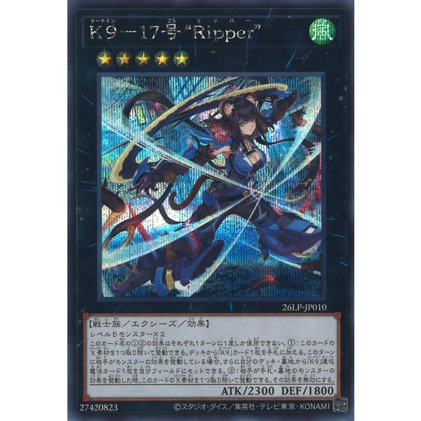 K9-17号 Ripper Secret 26LP-JP010