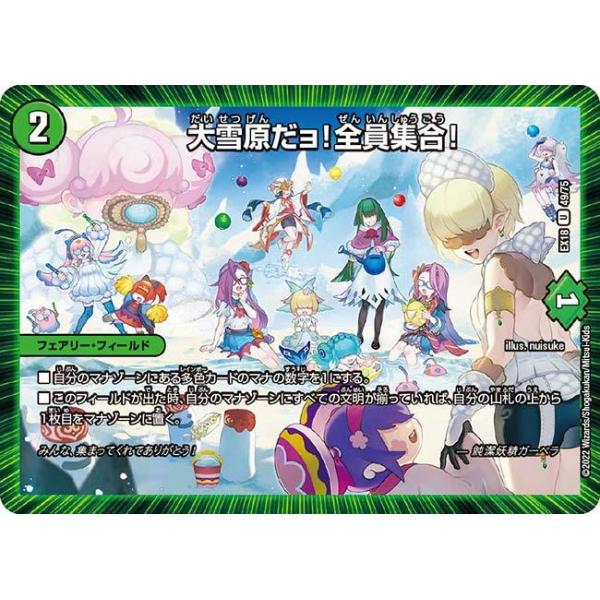 デュエル・マスターズ 大雪原だョ!全員集合! U自然 EX18 49/75