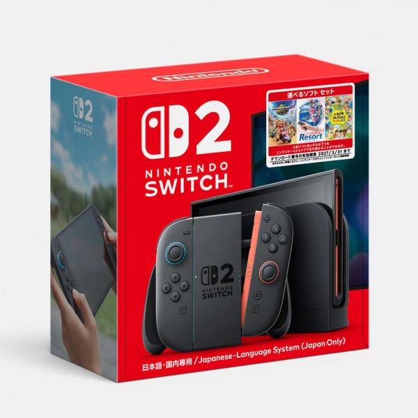 【発売日前日出荷・新品】Nintendo Switch 2（日本語・国内専用） 選べるソフト セット (11月12日発売)140207