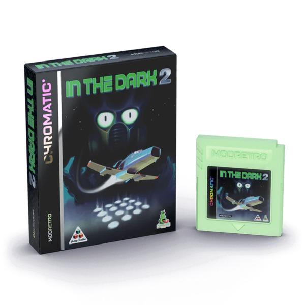【新品アウトレット品】ModRetro In The Dark 2 SFパズルアドベンチャー GBC対応ゲーム