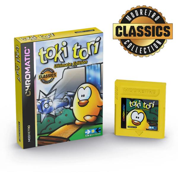 【新品アウトレット品】ModRetro Toki Tori Ultimate Edition GBC対応 パズルアクション