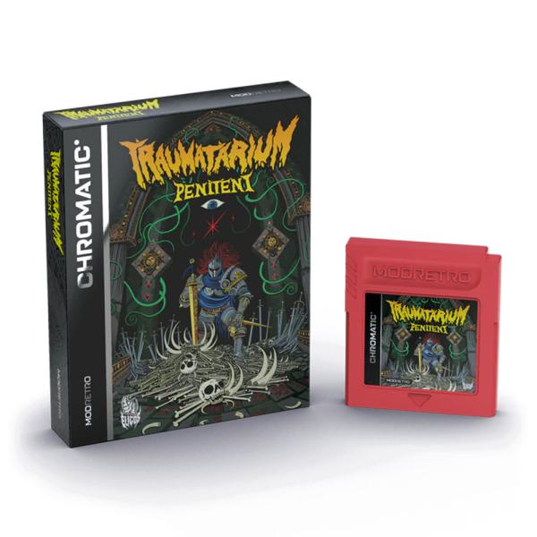 【新品アウトレット品】ModRetro Traumatarium: Penitent ダークファンタジー・ローグライクダンジョンRPG GBC対応