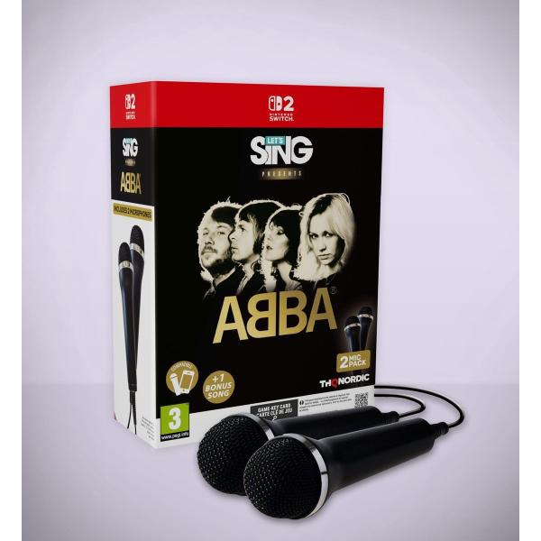 【日本語対応】Let's Sing ABBA + 2 Microfoons (輸入版) - Nintendo Switch 2