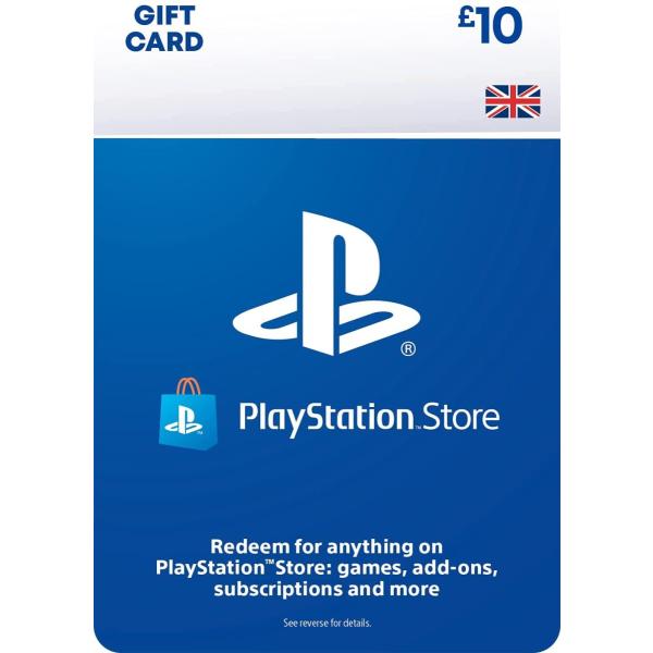【UK版】PlayStation NETWORK CARD £10 / プレイステーション ネットワークカード 10ポンド
