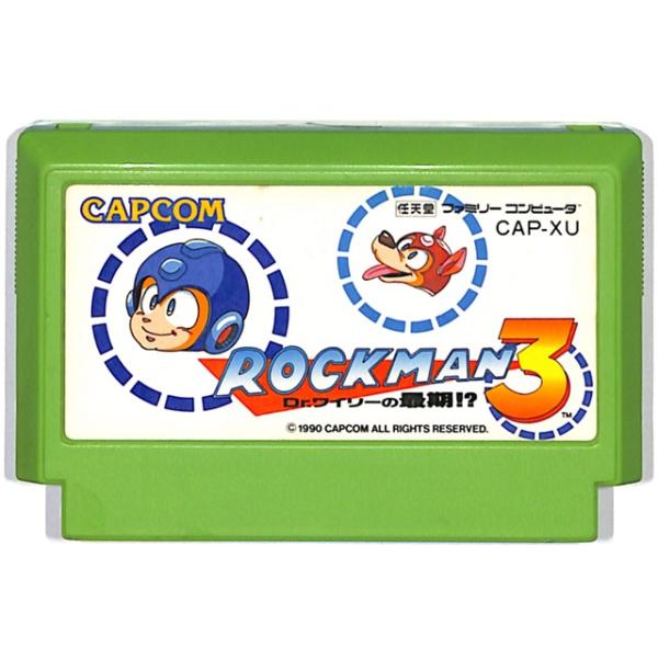 ロックマン3 Dr.ワイリーの最期!?/ファミコン /箱・説明書あり