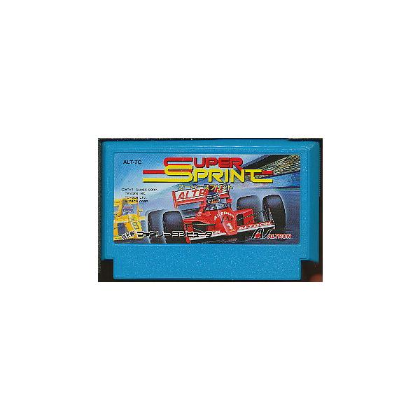 スーパースプリント/ファミコン /中古/箱・説明書あり