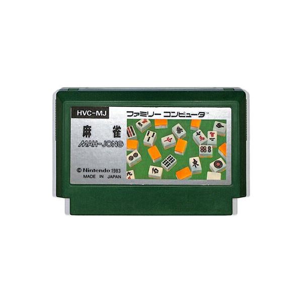 ファミコン 麻雀/マージャン（絵柄）ソフトに小傷等あり（ソフト