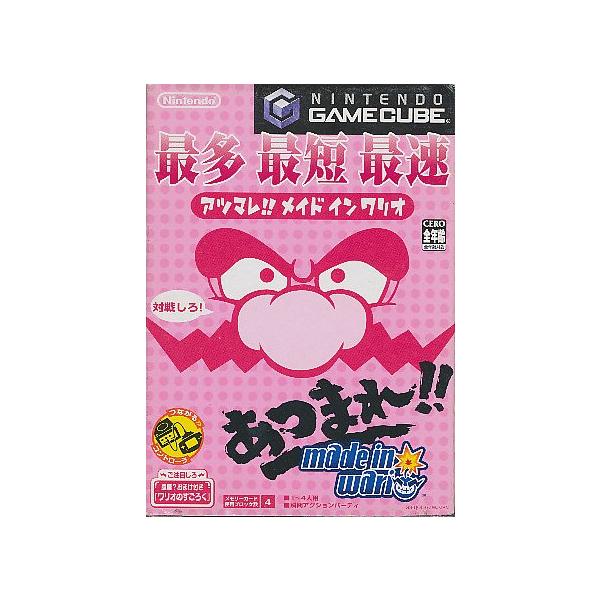 【GC】あつまれ！！ メイド イン ワリオ 【中古】ゲームキューブ