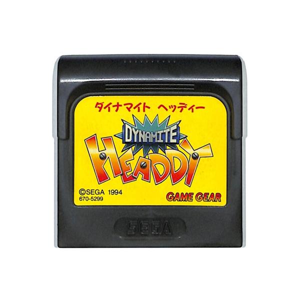 ゲームギアソフト ダイナマイトヘッディー