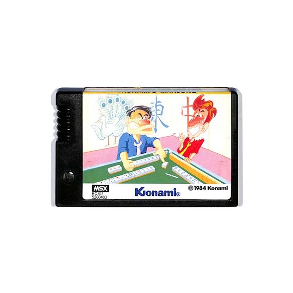 MSX】 コナミの麻雀道場 （ソフトのみ）【中古】 : ゲームス ヤフー店