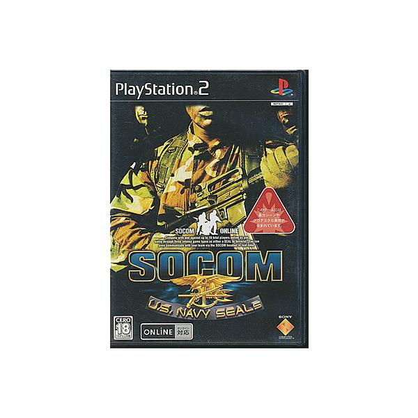 SOCOM: U.S. NAVY SEALS 説明書なし プレイステーション2 プレステ2