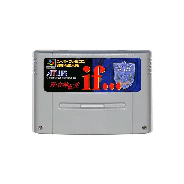 SFC 真・女神転生if イフ（ソフトのみ）セーブ可【中古