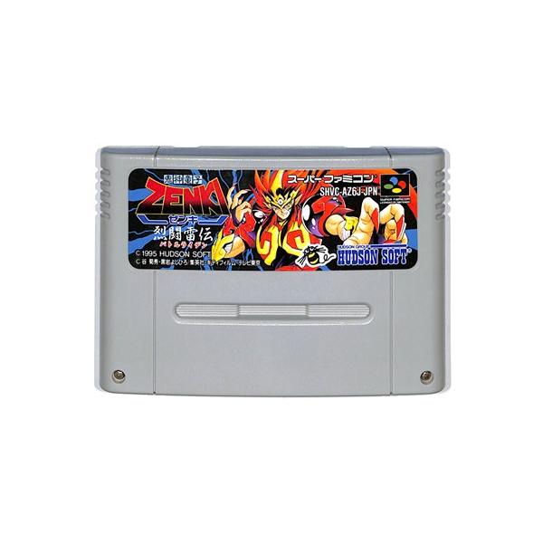 《ジャンク扱い》鬼神童子ＺＥＮＫＩ 烈闘雷伝 ハガキ・チラシ付/バトルライデン/スーパーファミコン/SNES/併売《ゲーム・山城店》S970