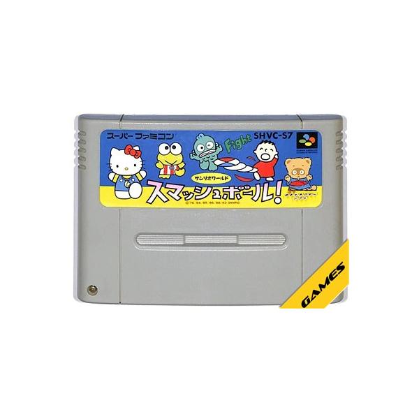 B★サンリオワールド スマッシュボール!★スーパーファミコンソフト