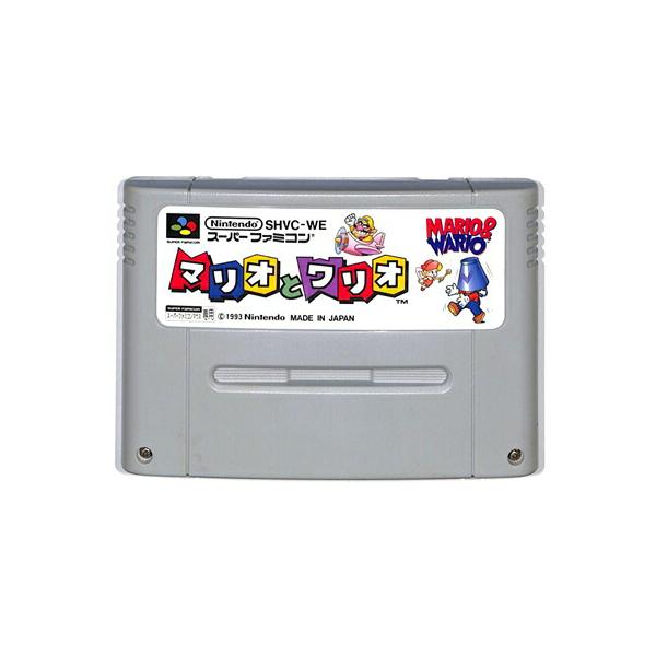 SFC マリオとワリオ マウス専用 シールに少々汚れあり (ソフトのみ)【中古】 スーパーファミコン スーファミ