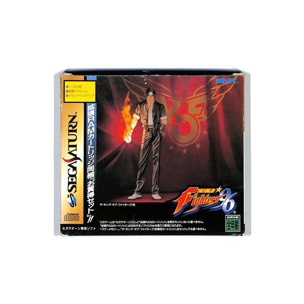 【中古】「非常に良い」ザキングオブファイターズ96 拡張RAM付 SS】ザ キング オブ ファイターズ'96 拡張RAMカートリッジ付【中古