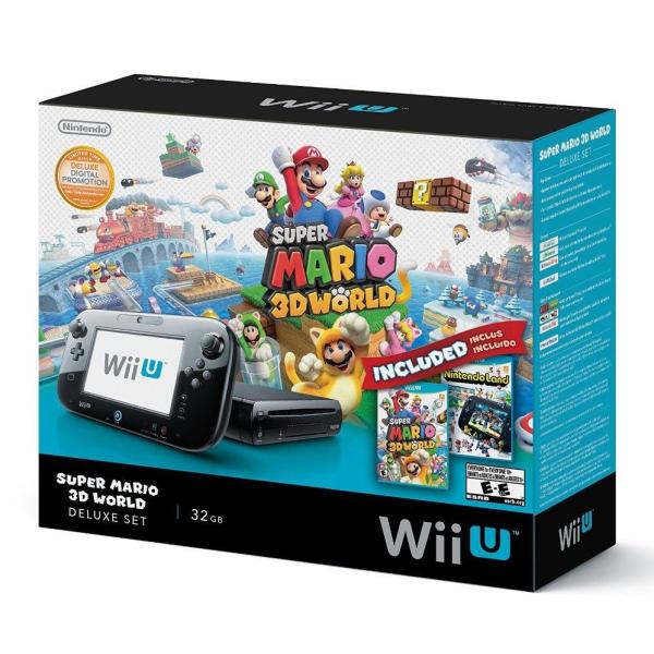 ソフト1本付き Wii U 北米版 Deluxe Set Super Mario 3d World And Nintendo Land Bundle Buyee Servicio De Proxy Japones Buyee Compra En Japon