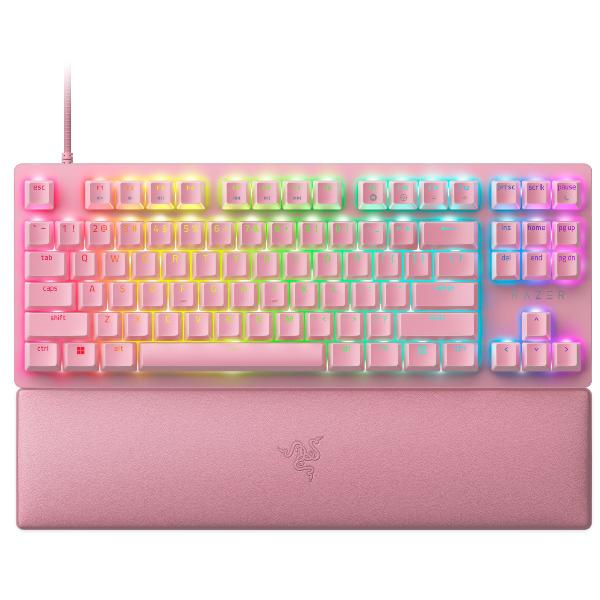 Razer レイザー Huntsman V2 Tenkeyless Linear Optical Switch Quartz