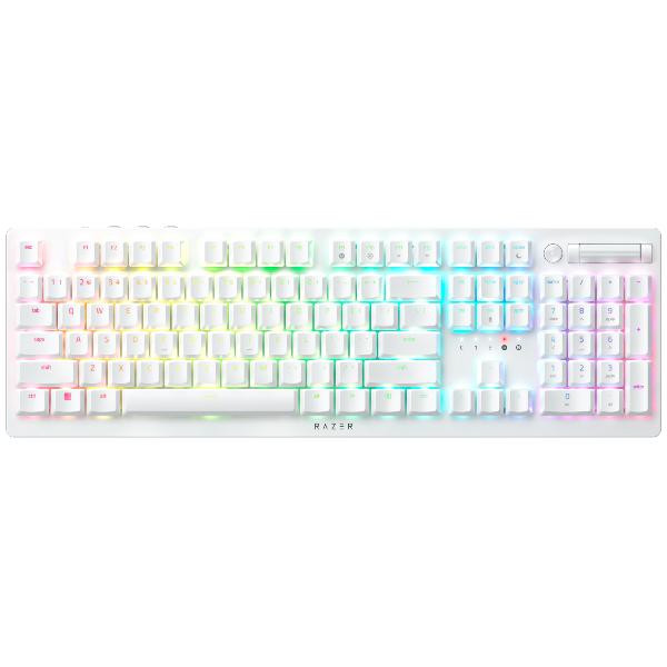 Razer レイザー DeathStalker V2 Pro White Edition Clicky Optical