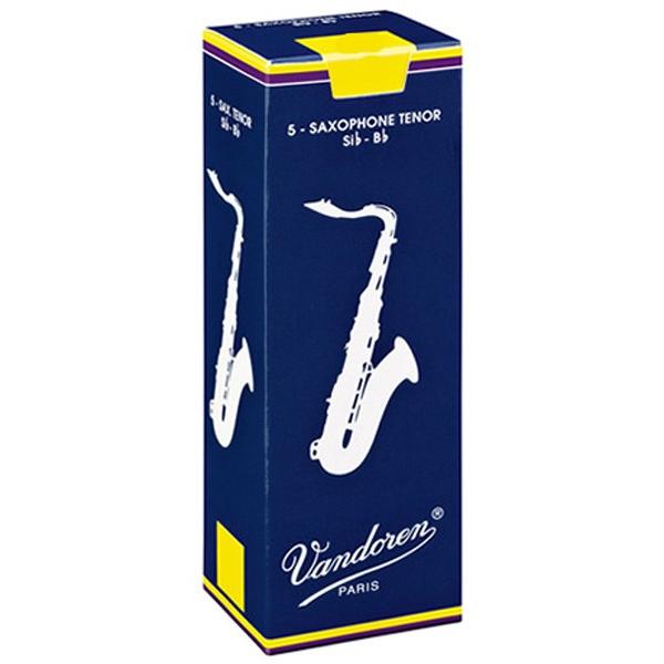 5枚セット Vandoren バンドレン テナーサックスリード 