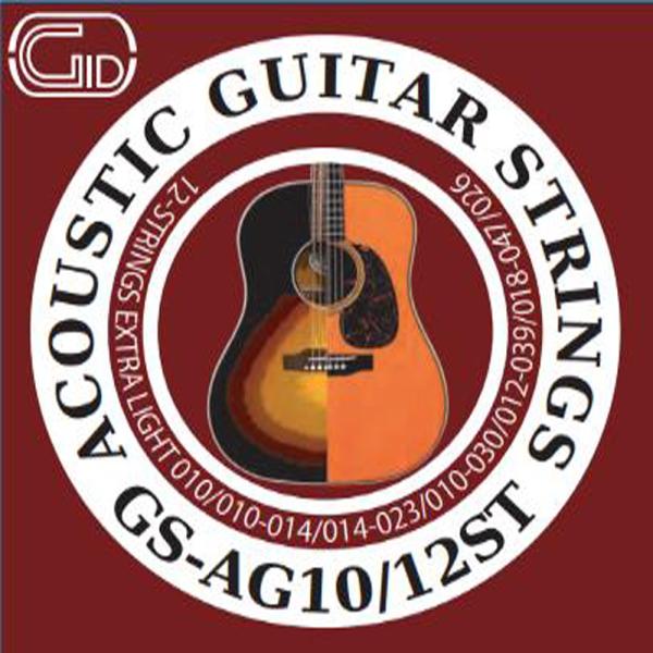 他サイト： ジッド アコースティックギター弦 エクストラライト GS-AG10/12ST 12-STRINGS EXTRA LIGHTの商品画像