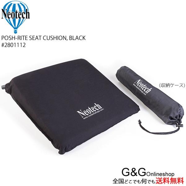 lIebN@ty@NbV@zc@Neotech@POSH-RITE SEAT CUSHION,@BLACK@#2801112