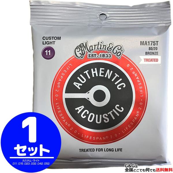 Martin ARM Lifespan 2.0 Bronze MA-175T×1Zbg 11-52 Custom Light }[`