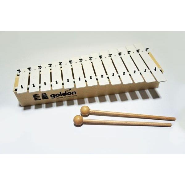 【美品・ドイツ製 知育楽器】goldon/ゴールドン メタロフォン（鉄琴） Amazon.co.jp: goldon ゴールドン メタロフォン 鉄琴 [並行輸入