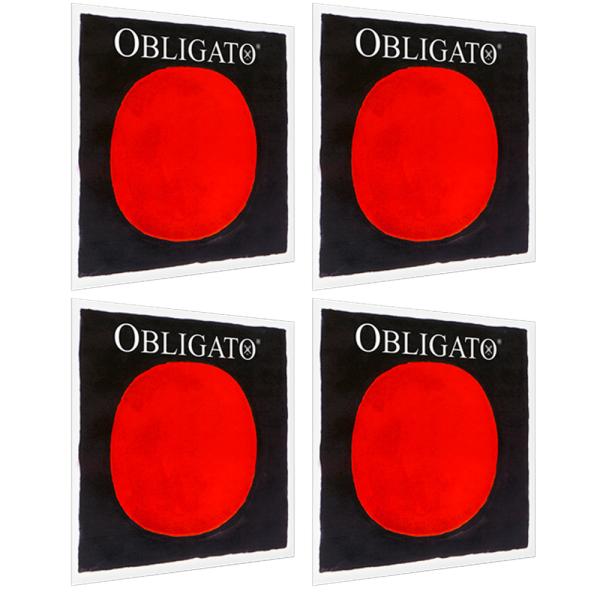 PIRASTRO ピラストロ オブリガート バイオリン弦 E(3139) A(4112) D