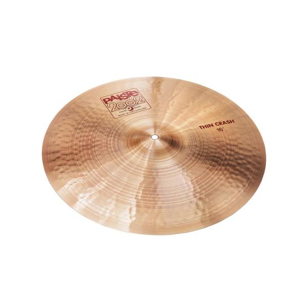 Paiste Cymbals パイステ クラッシュ シンバル 2002 Thin Crash 16インチ