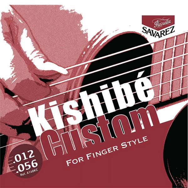 （１セット）サバレス アコギ弦 A140KC キシベ カスタム フォスファーブロンズ SAVAREZ Acoustic Guitar Strings Kishibe Custom 12-56