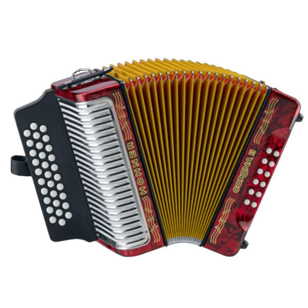 HOHNER ホーナー ダイアトニック アコーディオン Corona II