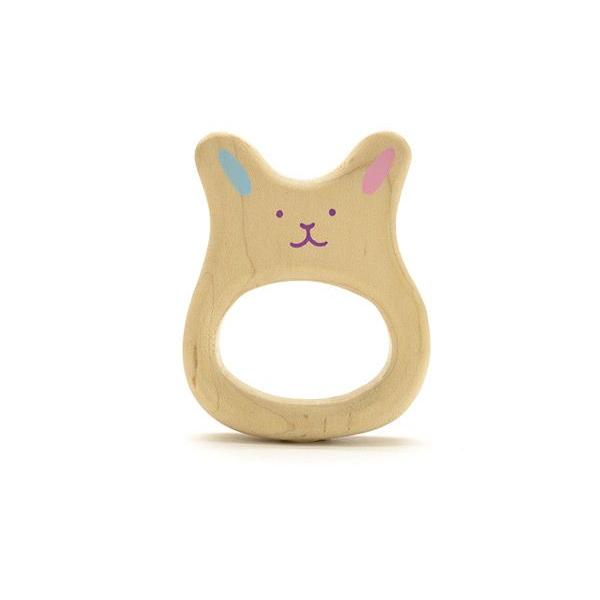 dinghy(ディンギー)「木製ベビーラトル（シャカシャカうさぎ)：G01