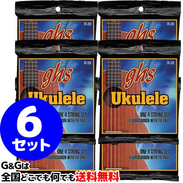 iUZbgjtJ[{ EN #H-20 ghs FLUOROCARBON WITH TIE ENDS HAWAIIAN UKULELE STRING