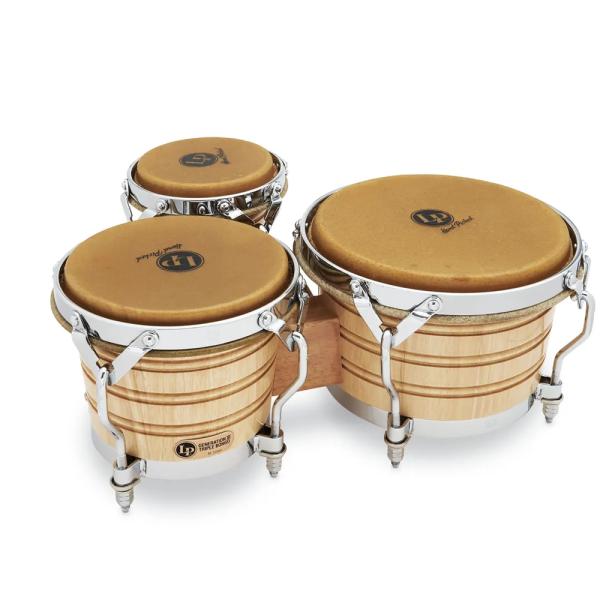 LP エルピー ボンゴ LP202-AW LP Generation III Triple Wood Bongos Chrome Hardware