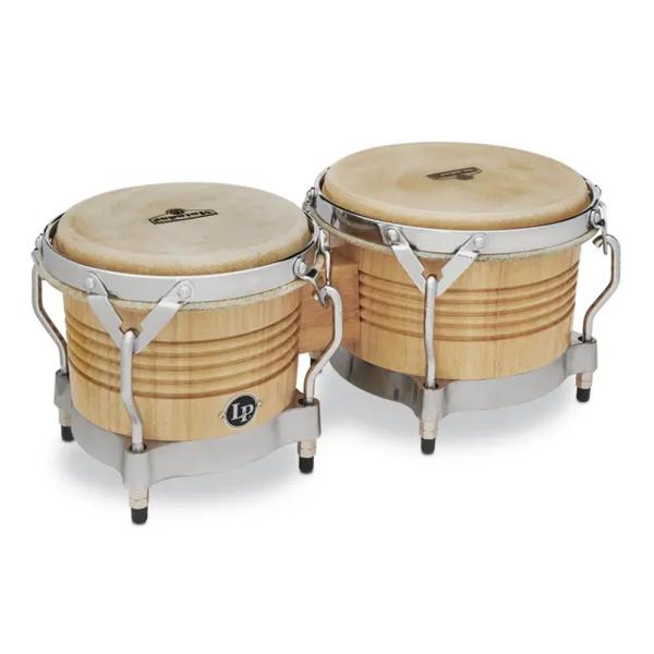 LP エルピー ボンゴ M201-AWC Matador Wood Bongos Chrome : G&G MUSIC