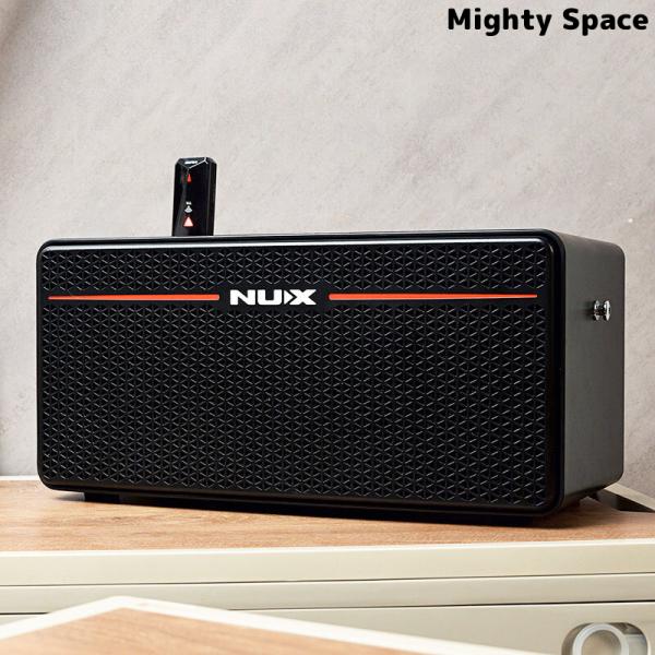 NUX Mighty Space Rechargeable Wireless Modeling Amplifier 小型パワフルなギター/ベース用モデリングアンプ ワイヤレス機能と充電バッテリー完備