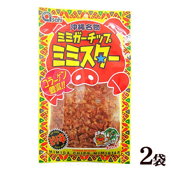 ミミガーチップ　ミミスター　ピリ辛　40g×2袋　（MB）